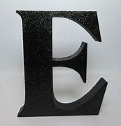 Image result for Glitter Letter E