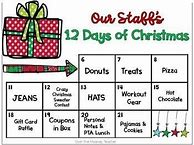 Image result for 12 Days of Christmas for Work