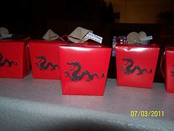 Image result for Chinese Take Out Boxes Party Favors