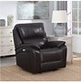 Image result for Leather Swivel Glider Recliner Chair
