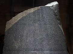 Image result for Hieroglyphic Writing Stone