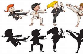 Image result for Martial Arts Kids Clip Art