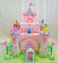 Image result for Princess Castle Cake