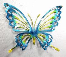 Image result for 3D Butterfly Metal Outdoor Wall Art