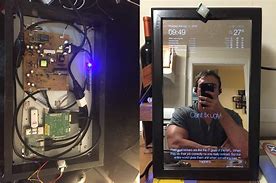 Image result for Mirror That Turns into Screen