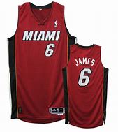 Image result for LeBron 6 Jersey Heat