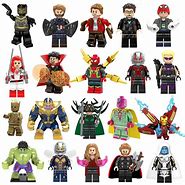 Image result for LEGO Marvel Super Heroes Minifigures