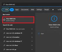 Image result for How to Find Your Ram Specs