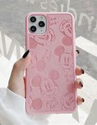 Image result for Mickey Mouse iPhone 13 Mini Leather Case