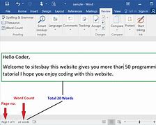 Image result for How to Get a Word Count On a Microsoft Document