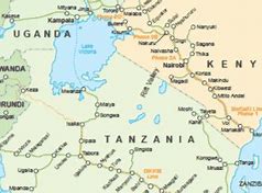 Image result for Kenya-Uganda Tanzania Map Drawing