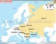 Image result for Map of Northern Europe