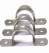 Image result for Stainless Steel Saddle Clips