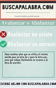 Image result for avalanzar