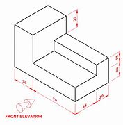 Image result for third angles orthogonal drawing