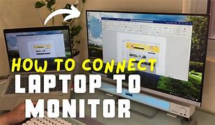 Image result for Connect Monitor to HP Laptop