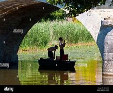 Image result for Boy Fishing Silhouette