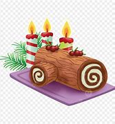 Image result for Yule Log Clip Art