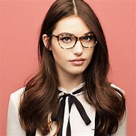 Image result for Best Eyeglasses for Oval Face Women