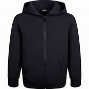 Image result for Hoodie Black Mixed Jacket Zipper