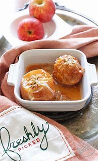 Image result for Small Batch of Sliced Baked Apples