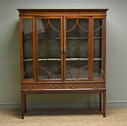 Image result for Antique Display Cabinet