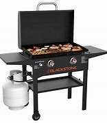 Image result for Blackstone 28" Outdoor Griddle With Hard Cover, Black