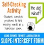 Image result for Step by Step Slope-Intercept