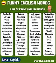 Image result for Funny Witty Words