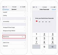 Image result for How Do You Change Restrictions On iPhone