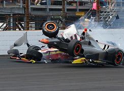 Image result for Indy 500 Car Crash