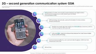 Image result for Second Generation Cellular Systems