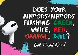 Image result for Air Pods Blinking Red and Blue Meme