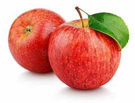 Image result for Red Apple with Leaf