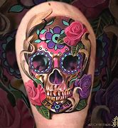 Image result for Pretty Sugar Skull Tattoos