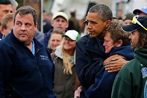 Image result for Obama Hurricane Sandy