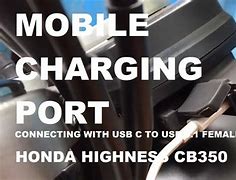 Image result for CB350 USB Charging Port