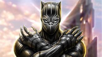 Image result for Black Panther Superhero