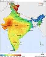 Image result for Solar Resource Map India