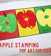 Image result for Pop Art Apple Print
