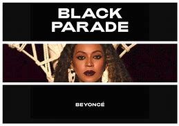 Image result for Beyonce Black Parade