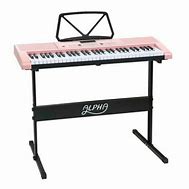 Image result for Pink 61-Key Piano Keyboard