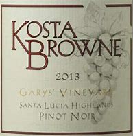 Image result for Kosta Browne Pinot Noir Garys'