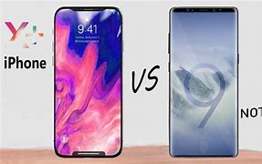 Image result for iPhone vs Note9 Samsung