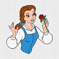 Image result for Disney Princesses Belle SVG