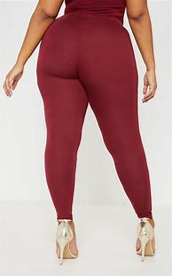 Image result for Maroon Leggings Plus Size