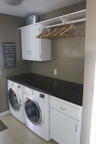 Image result for Laundry Room Hanging Rod