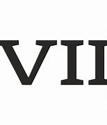 Image result for 7 Roman Numeral Sign