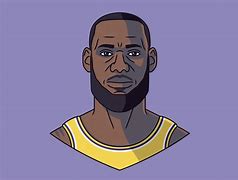 Image result for LeBron Clip Art Cool