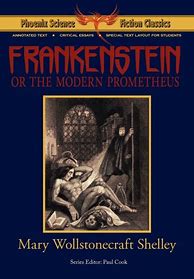 Image result for Frankenstein 1831 Book Cover